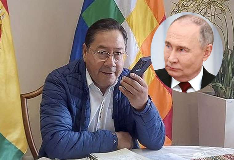 Arce habla por teléfono con Putin sobre comercio, economía y proyectos energéticos