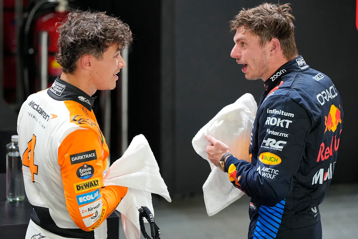 Norris no se cree a Verstappen: "Debería empezar a hacer comedia"