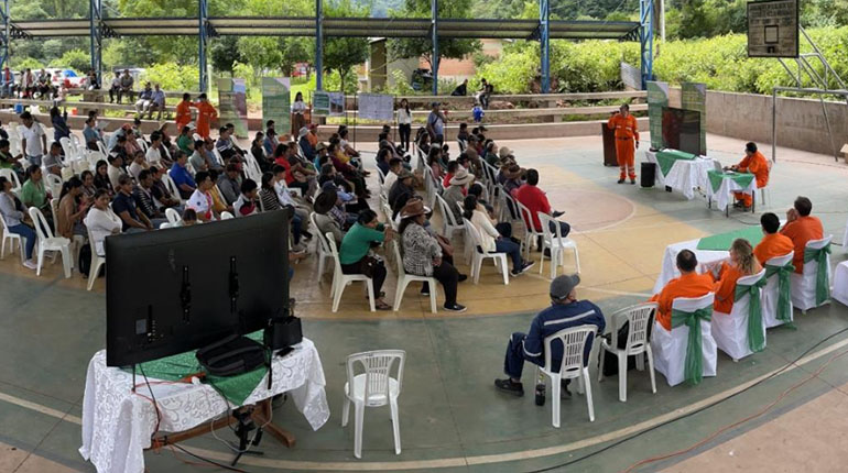 Petrobras explica su trabajo en el área tarijeña de San Telmo Norte
